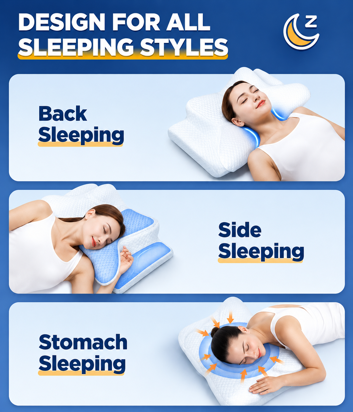 CloudRest® Memory Foam Pillow