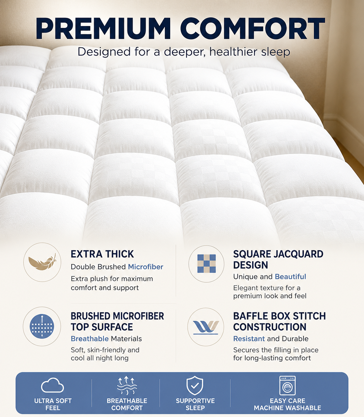 ThermaBreeze® Mattress Topper